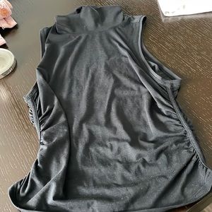 Lulu lemon turtle neck top with sinched waist